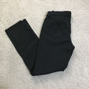 Black Stretch Twill, Big Boys size 18